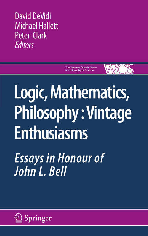 Book cover of Logic, Mathematics, Philosophy, Vintage Enthusiasms