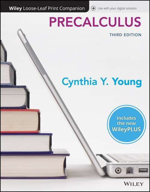 Book cover of Precalculus (Third Edition)