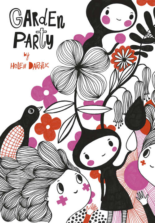 Book cover of Garden Party: (nature Themed Whimsical Book For Girls And Women, Beautiful Illustration And Quote Book)