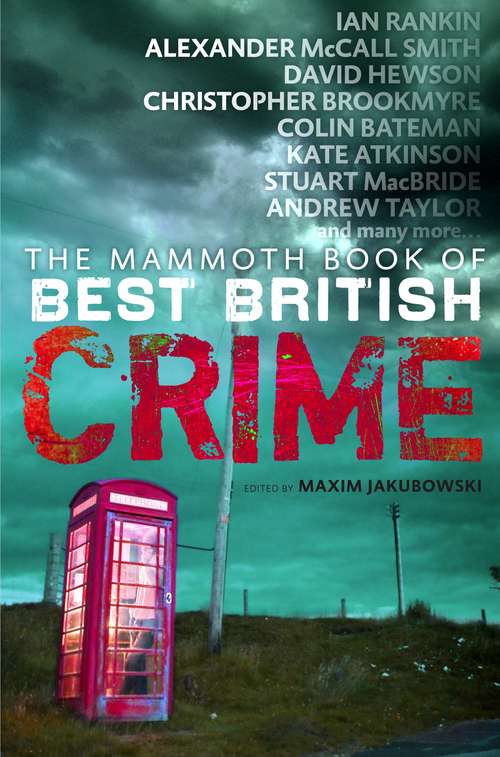 Book cover of The Mammoth Book of Best British Crime 8
