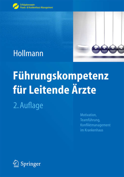 Book cover of Führungskompetenz für Leitende Ärzte