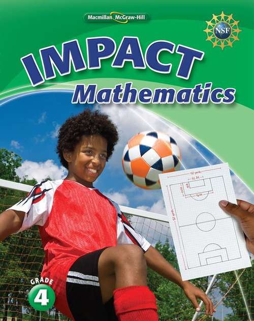 Book cover of Impact Mathematics: Grade 4