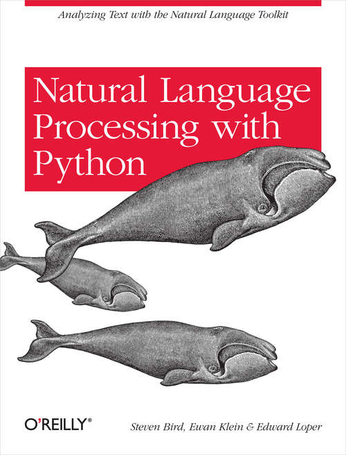 Book cover of Natural Language Processing with Python