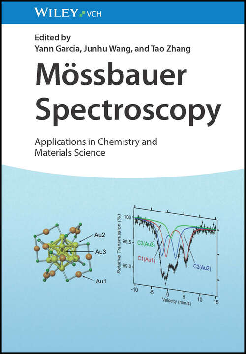 Book cover of Mössbauer Spectroscopy: Applications in Chemistry and Materials Science