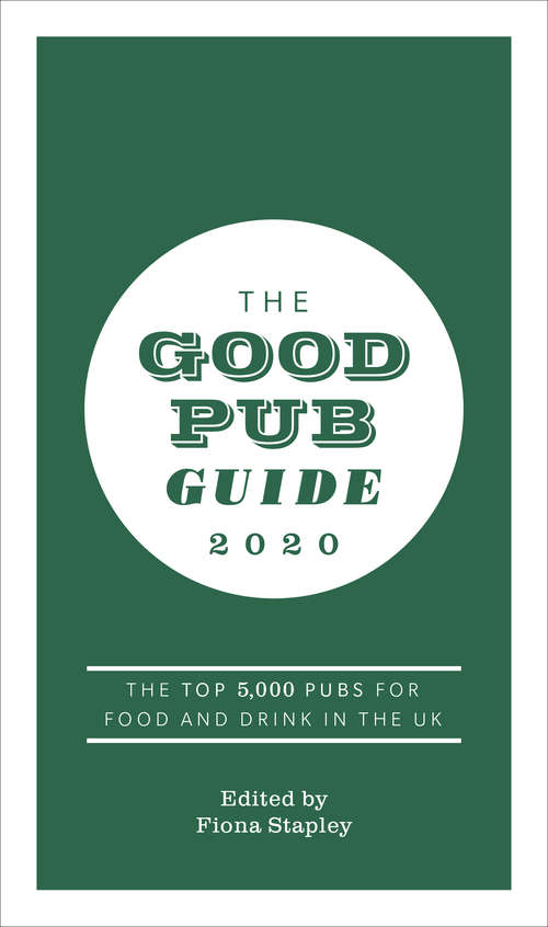 Book cover of The Good Pub Guide 2020