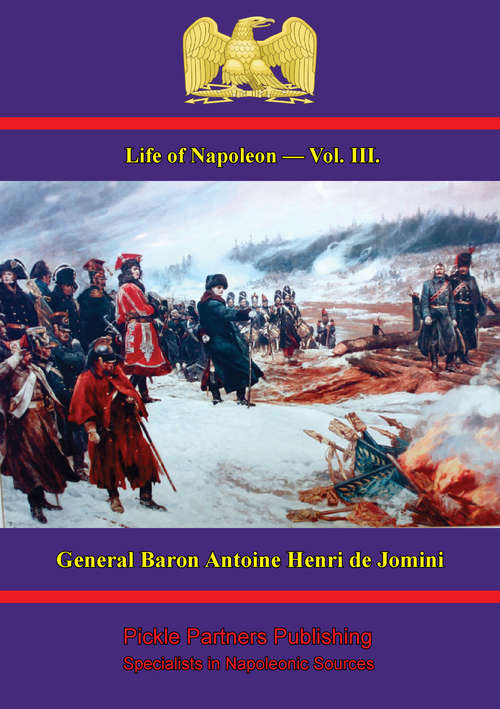Book cover of Life Of Napoleon — Vol. III.