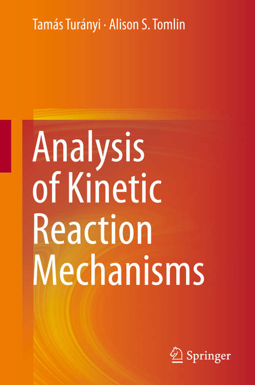 Book cover of Analysis of Kinetic Reaction Mechanisms