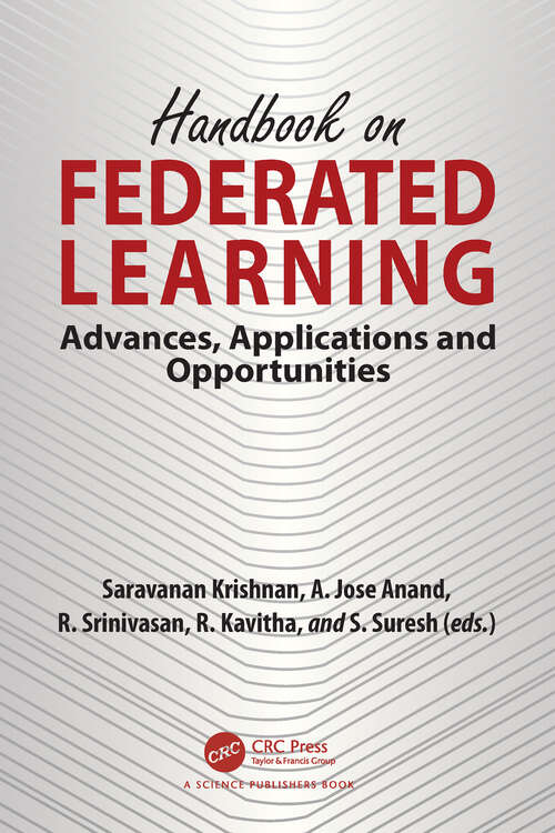 Book cover of Handbook on Federated Learning: Advances, Applications and Opportunities