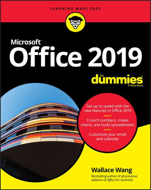 Book cover of Office 2019 For Dummies