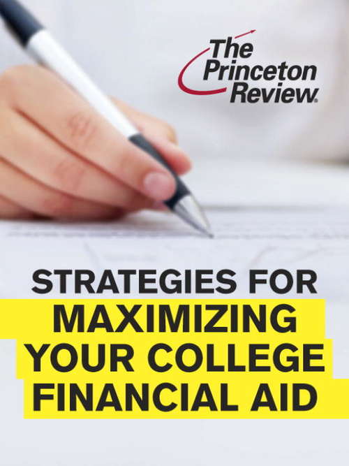Book cover of Strategies for Maximizing Your College Financial Aid (College Admissions Guides)