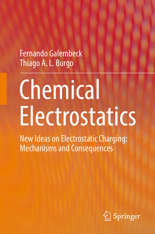 Book cover of Chemical Electrostatics