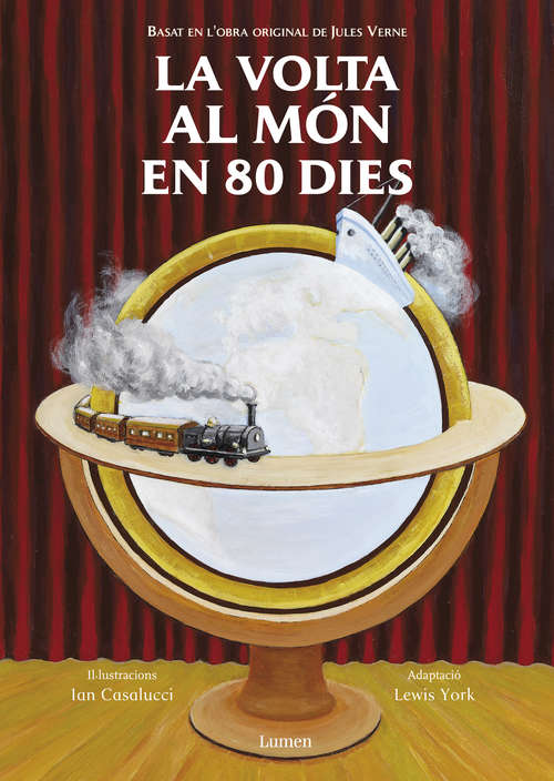 Book cover of La volta al món en 80 dies