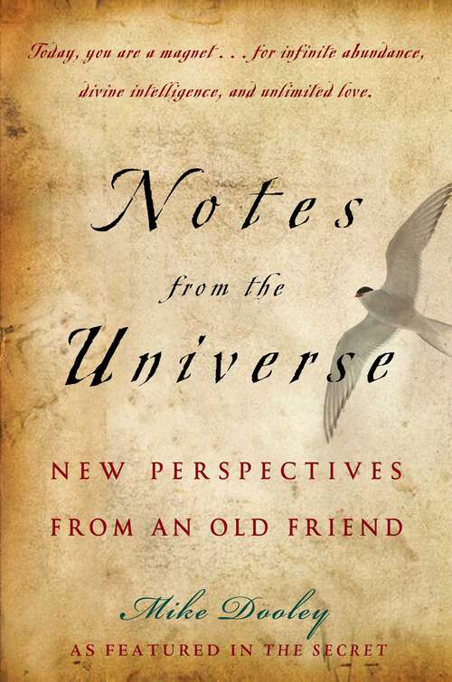 Book cover of Notes from the Universe: New Perspectives from an Old Friend