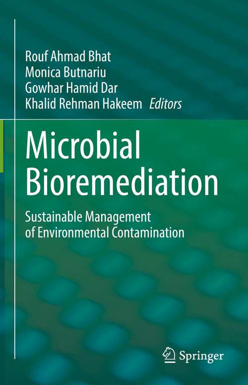 Cover image of Microbial Bioremediation