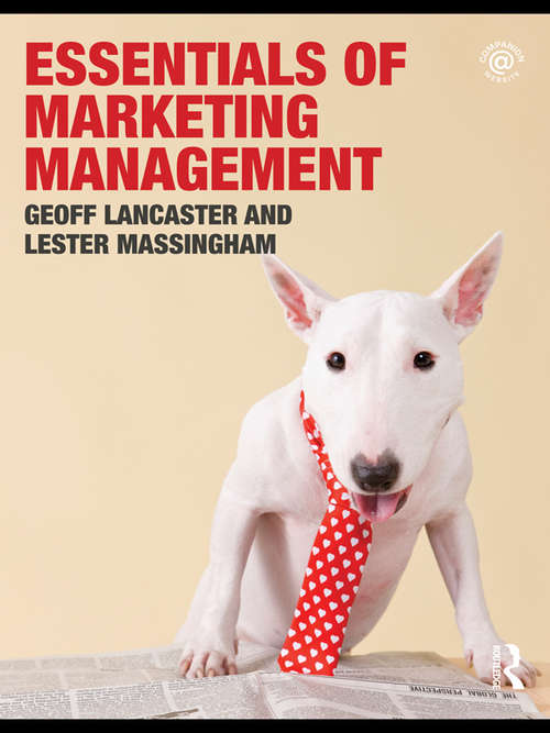 Book cover of Essentials of Marketing Management
