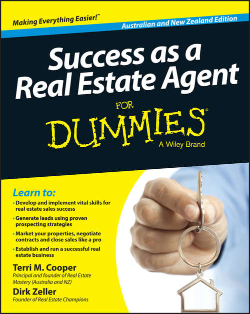 Success as a Real Estate Agent for Dummies - Australia / NZ (For Dummies Ser.)
