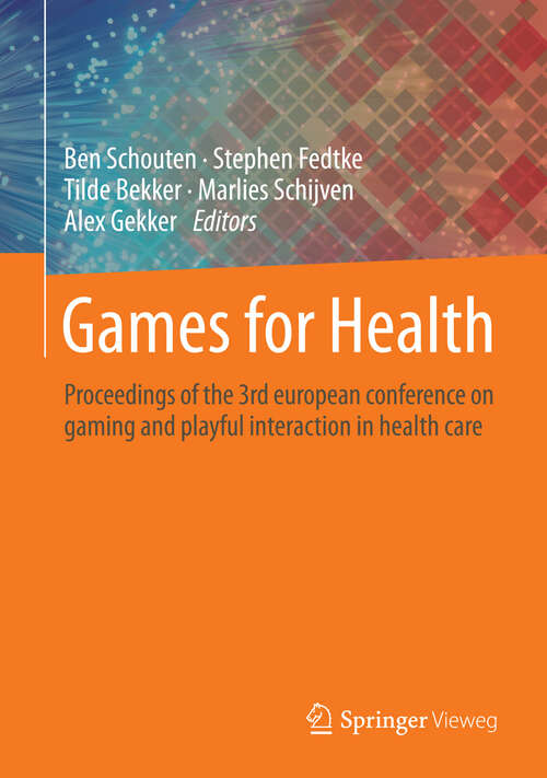 Book cover of Games for Health