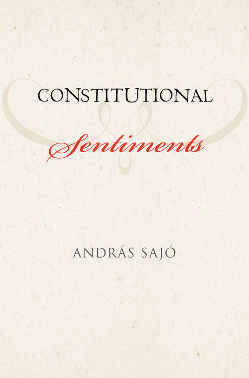 Book cover of Constitutional Sentiments
