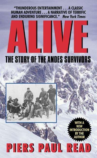 Book cover of Alive: The Story of the Andes Survivors