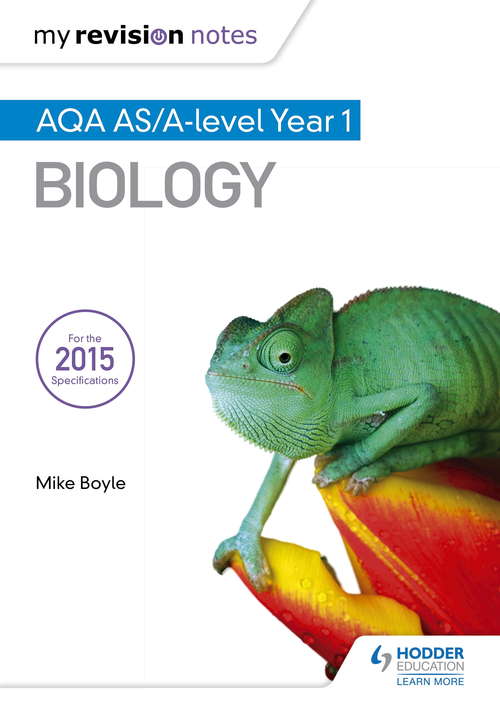 Book cover of My Revision Notes: AQA AS Biology Second Edition (2)
