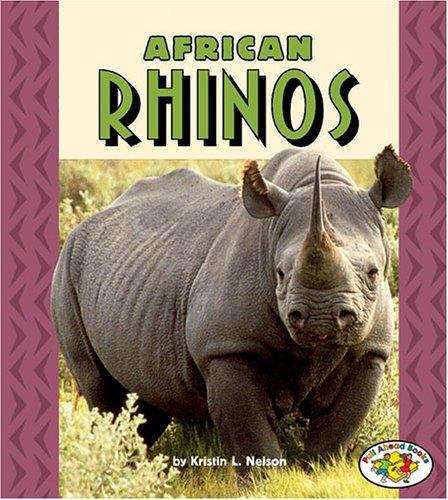 Book cover of African Rhinos