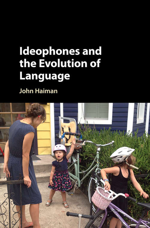 Book cover of Ideophones and the Evolution of Language