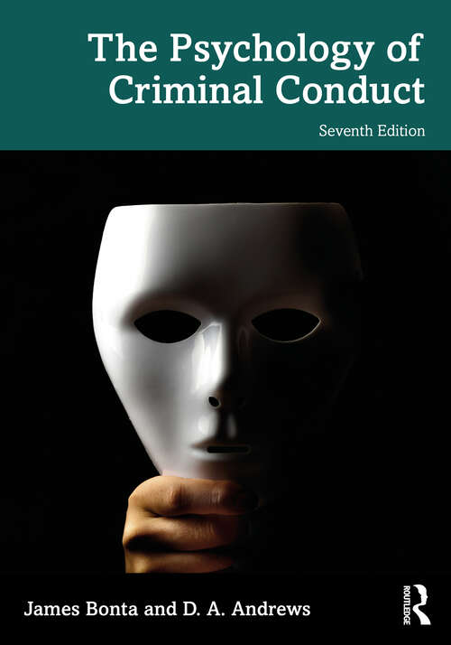 Book cover of The Psychology of Criminal Conduct (6)