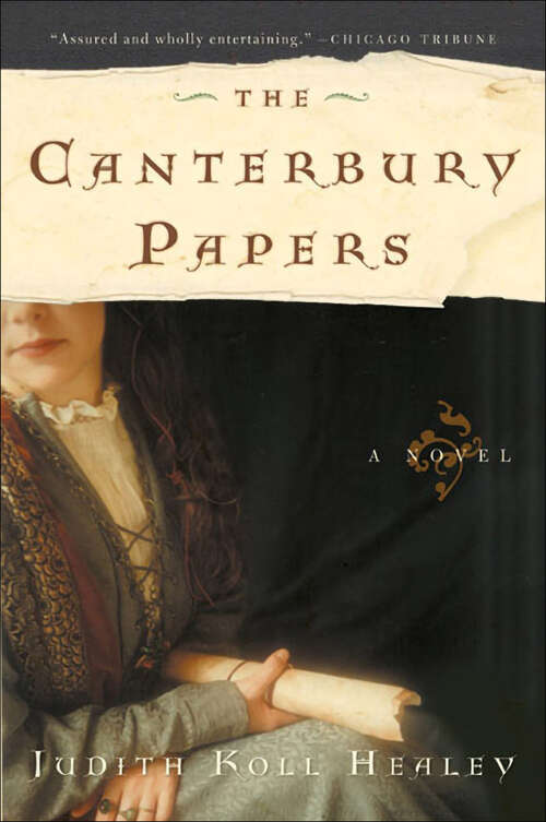 Book cover of The Canterbury Papers