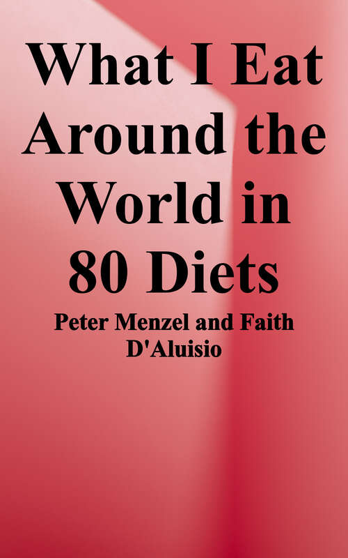 Book cover of What I Eat: Around the World in 80 Diets