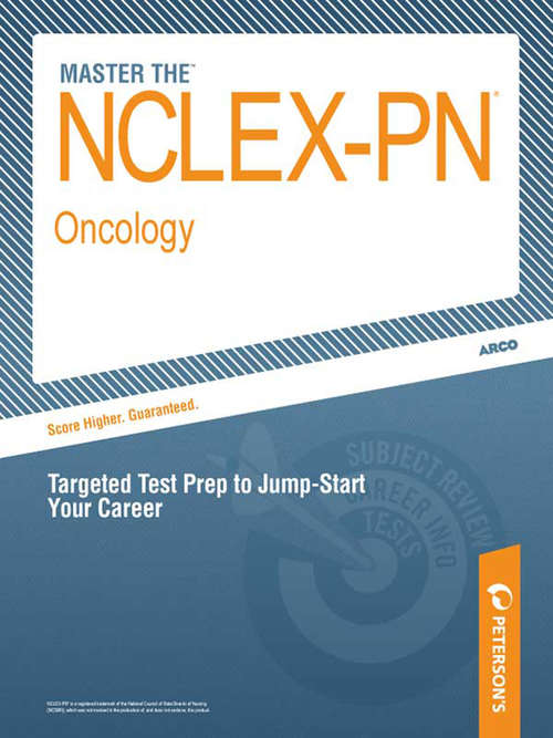 Book cover of Master the NCLEX-PN : Oncology