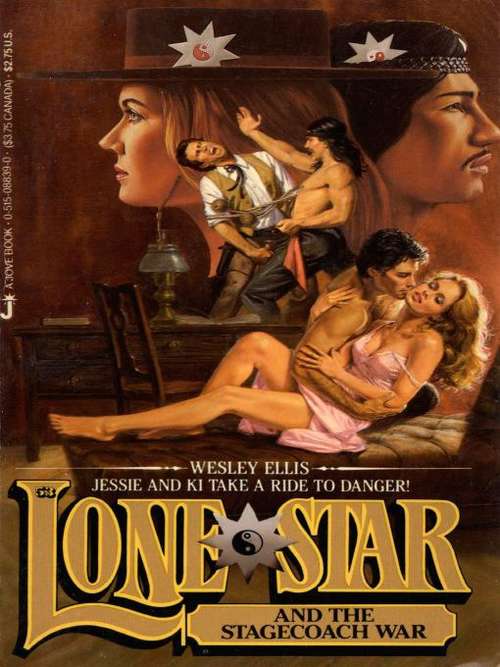 Book cover of Lone Star and the Stagecoach War (Lone Star #53)