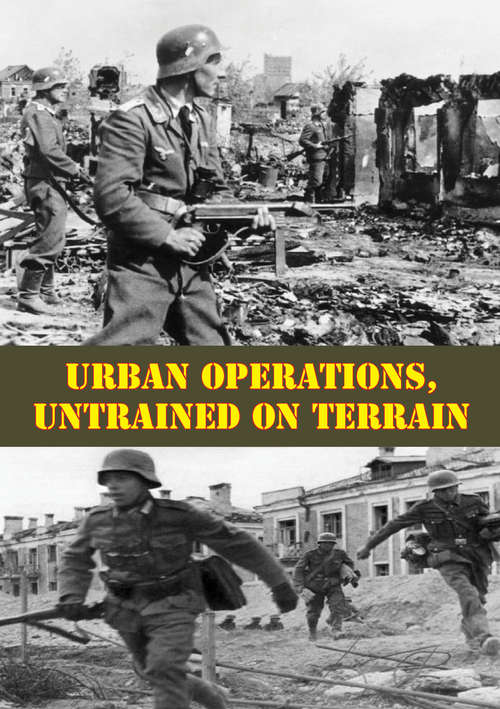 Book cover of Urban Operations, Untrained On Terrain