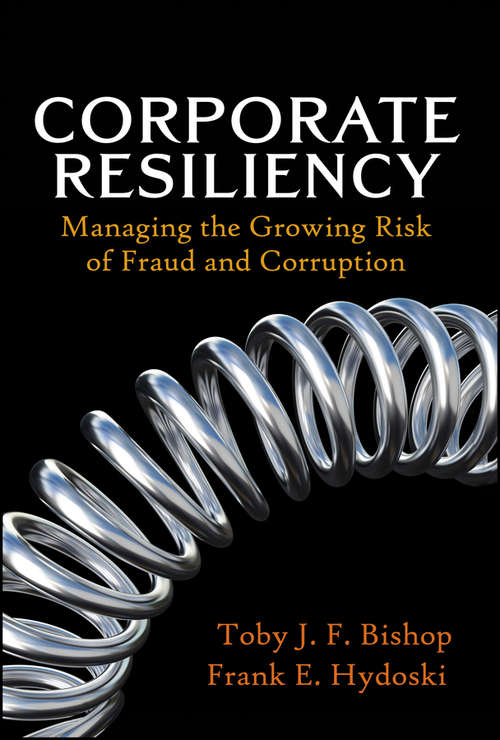 Book cover of Corporate Resiliency