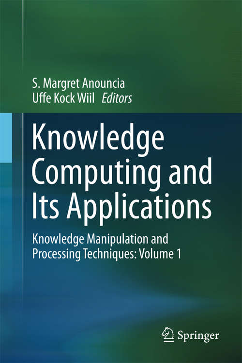 Book cover of Knowledge Computing and Its Applications