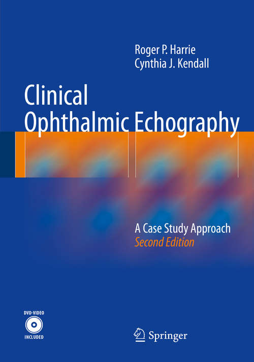 Book cover of Clinical Ophthalmic Echography