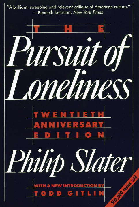 Book cover of The Pursuit of Loneliness