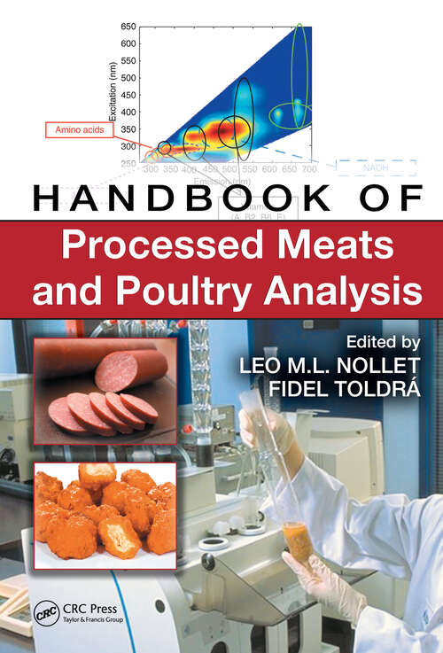 Book cover of Handbook of Processed Meats and Poultry Analysis