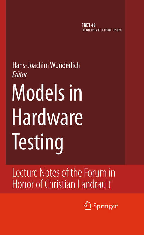 Book cover of Models in Hardware Testing