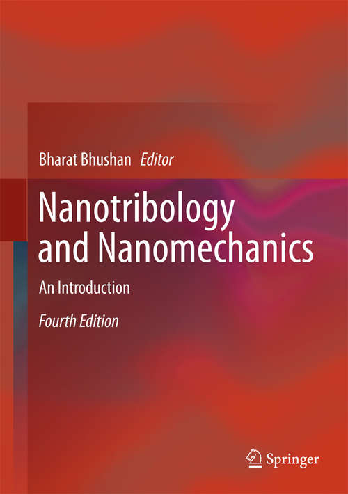 Book cover of Nanotribology and Nanomechanics