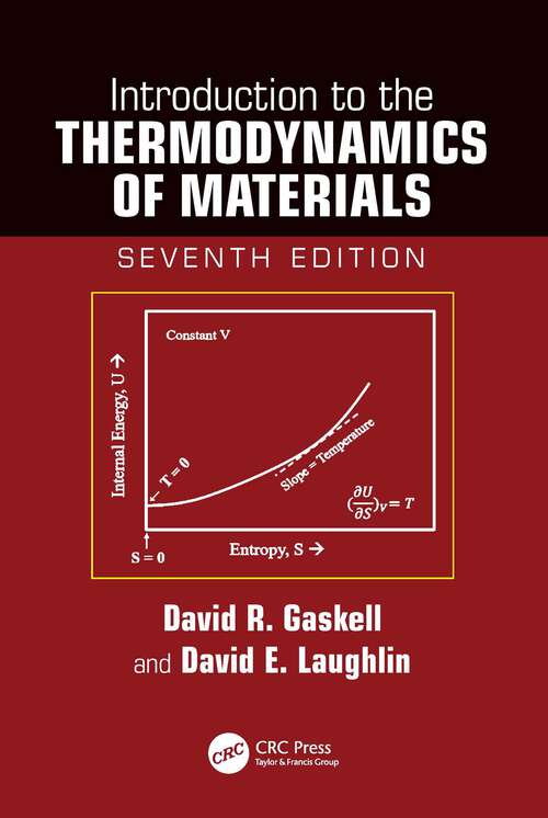 Book cover of Introduction to the Thermodynamics of Materials (7)