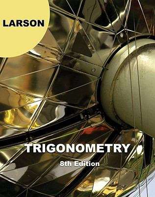 Book cover of Trigonometry
