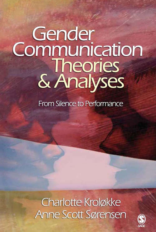 Book cover of Gender Communication Theories and Analyses: From Silence to Performance