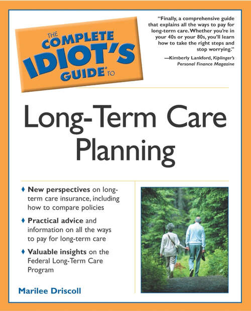 Book cover of The Complete Idiot's Guide to Long-Term Care Planning