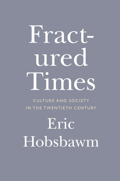 Book cover of Fractured Times