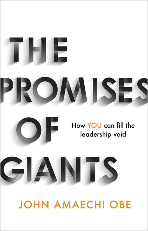 Book cover of The Promises of Giants