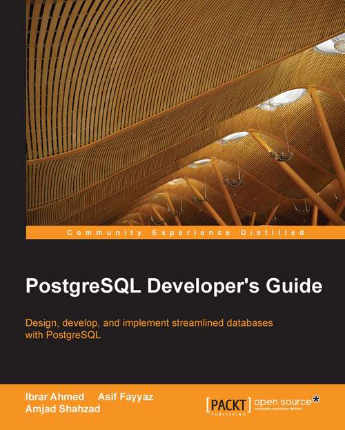 Book cover of PostgreSQL Developer's Guide
