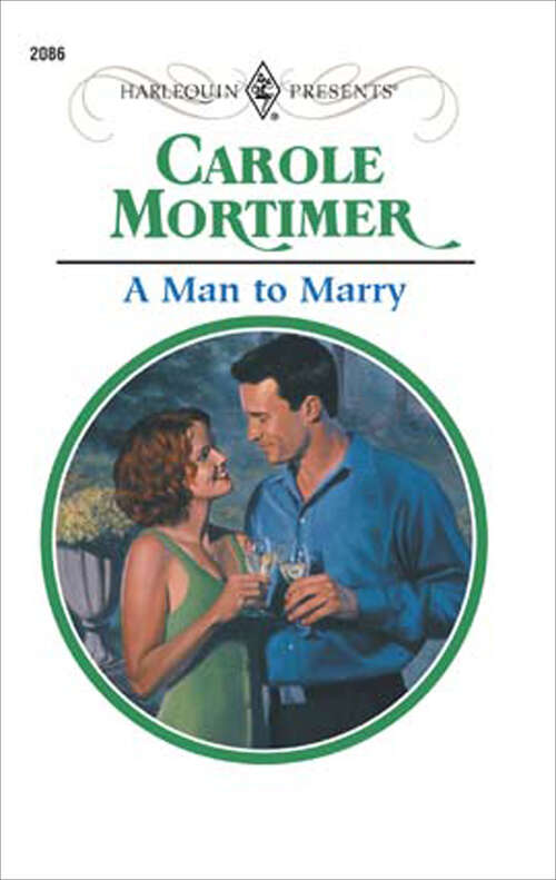 Book cover of A Man To Marry
