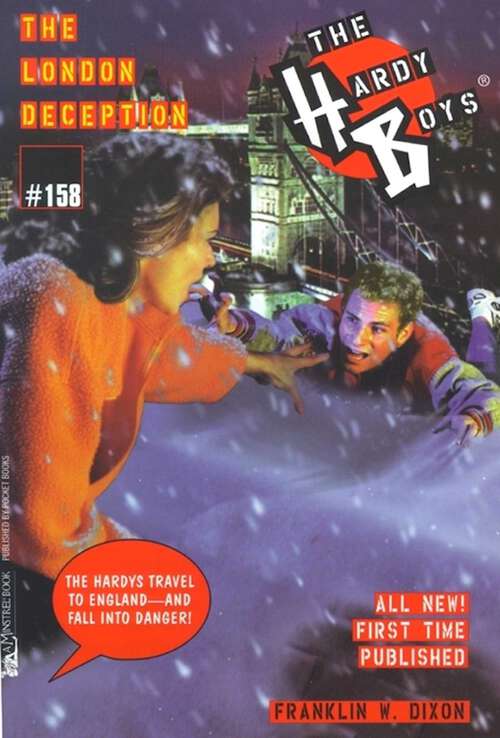 Book cover of The London Deception (The Hardy Boys #158)