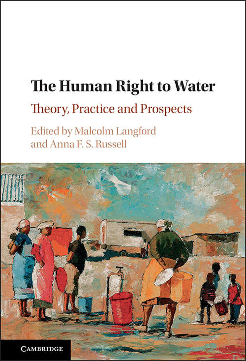 Book cover of The Human Right to Water