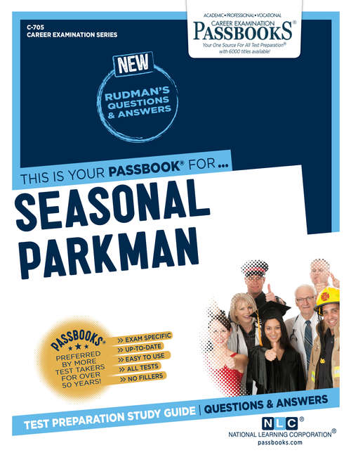 Book cover of Seasonal Parkman: Passbooks Study Guide (Career Examination Series)
